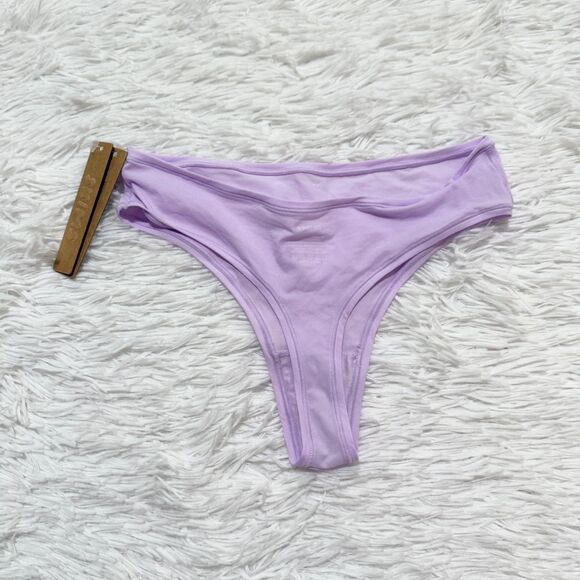 Women Skims Fits Everybody Thong Panty in Sugar Plum Size Extra Small - Picture 3 of 5